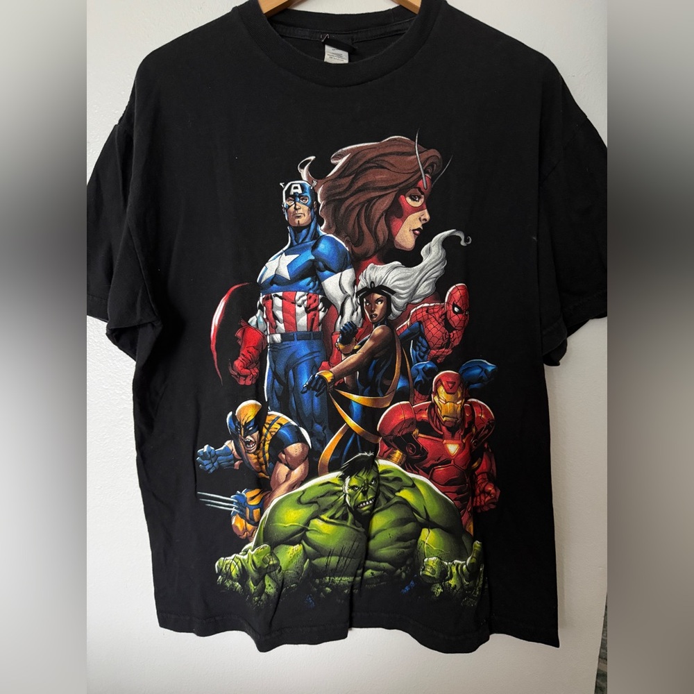 Marvel Superhero Graphic T-Shirt